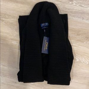 Ralph Lauren Cashmere Shall Collar Cable Cardigan